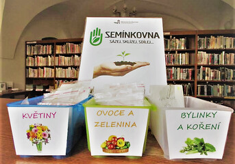 Moravská Třebová: Knihovna vstupuje mezi grenotéky, tj. semínkové banky